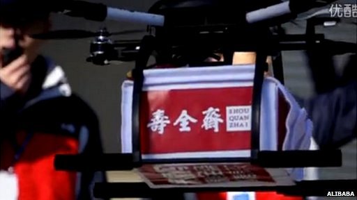 Dron Alibaby, fot: bbc.com
